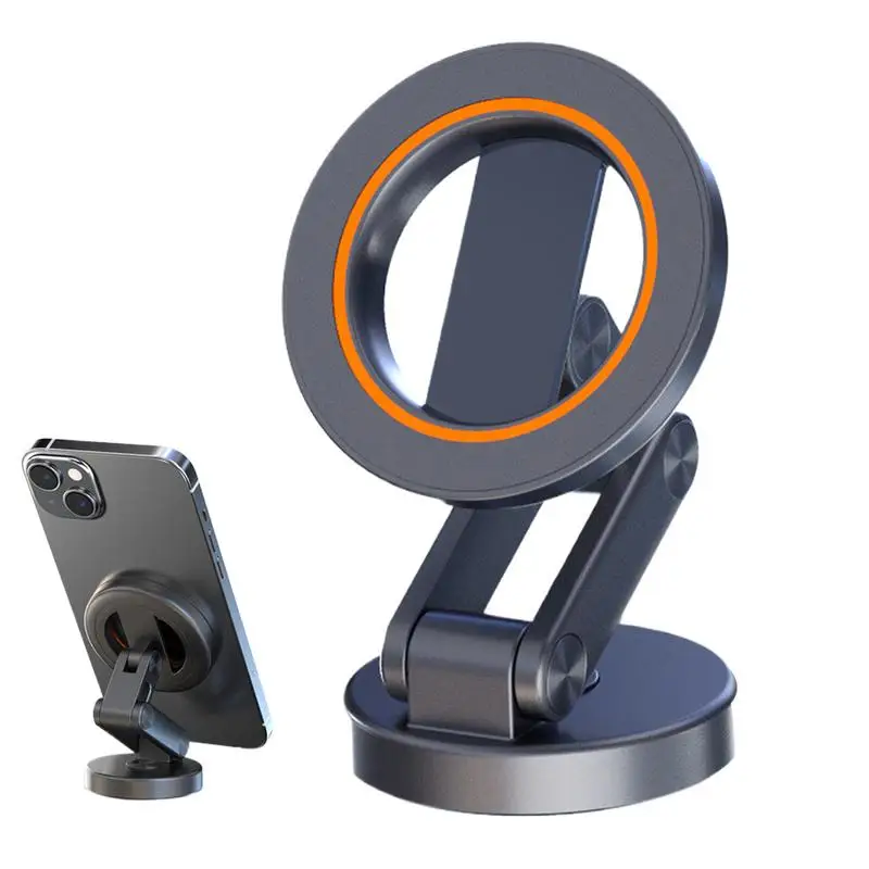 Support Magnétique de Téléphone Portable pour Voiture, Rotation à 360 Degrés