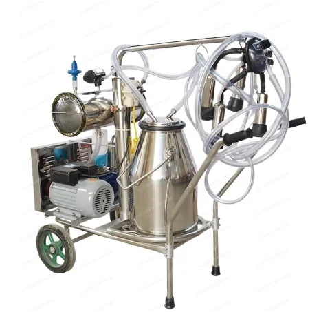 

easy operation portable cow milking machine