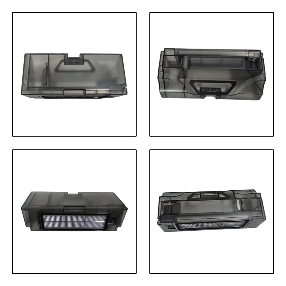 NO Dust Bin Replacement Anti Clogging Suction Channel Cleaning Brush Aligns With Suction Ports Removable Structure