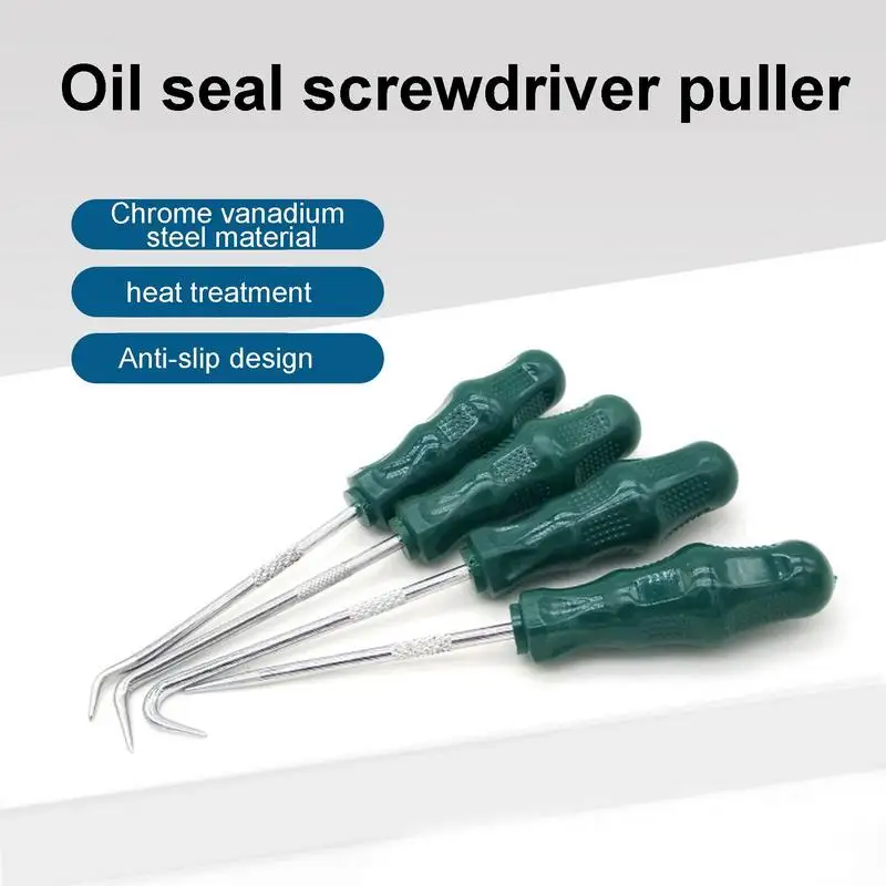 

Car Oil Seal Screwdriver Set Automoitve Mini Hooks Puller Kit Automobile Handheld Gasket Remover Pick And Hook Set Hand Tools