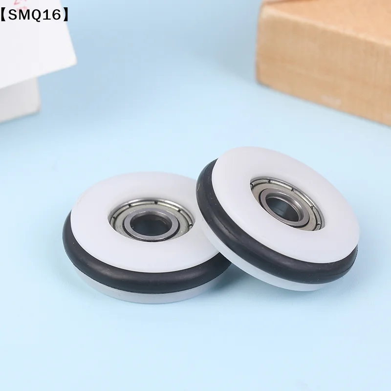 6*28*8mm Buna-N Rubber O Rubber Ring Silent Elastic Wheel 696 Bearing Roller Mute Elasticity Roller Pulley【SMQ】