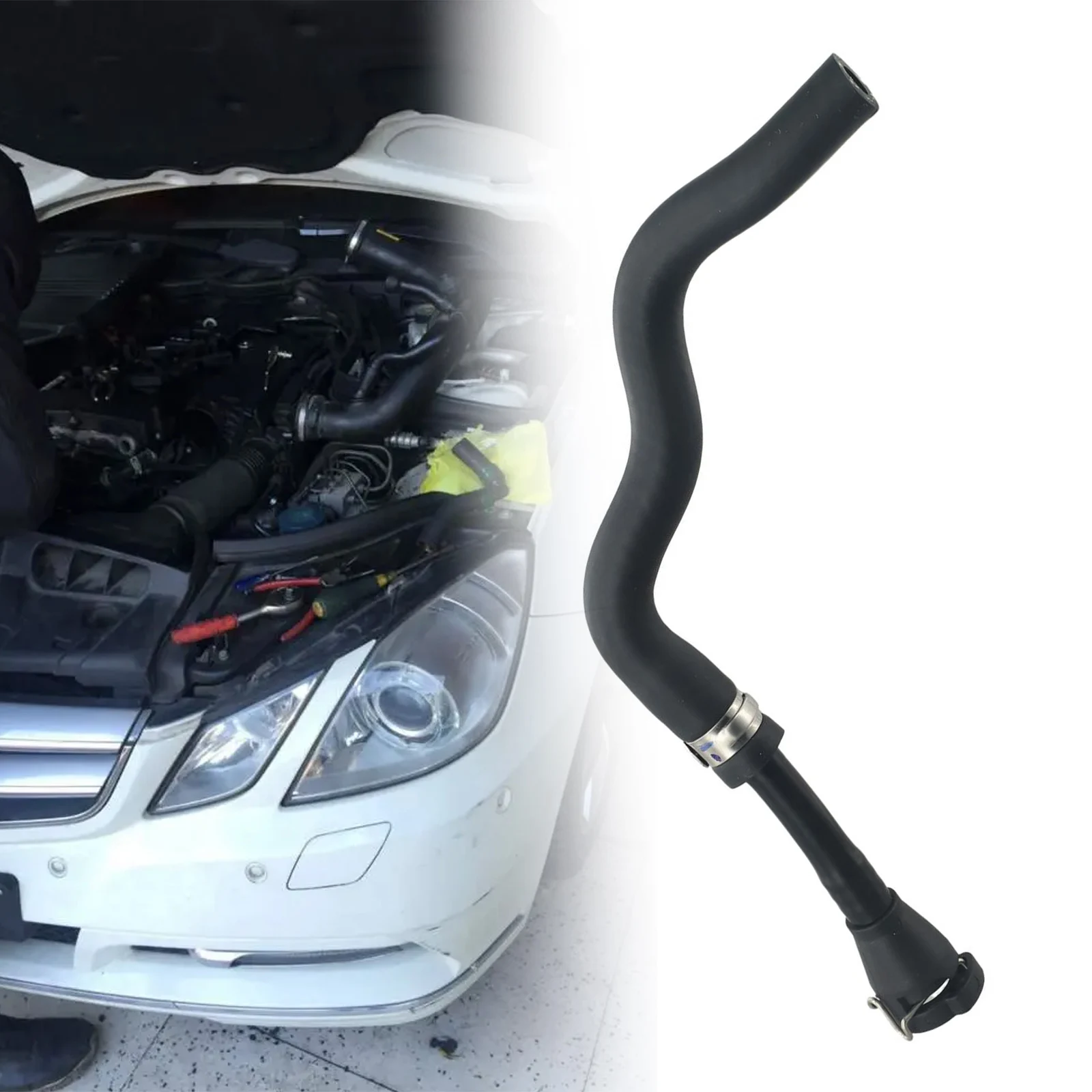 Engine Coolant Hose Timing Case Vent Pipe Hose 2782031217 A/C Accessories Black CL550 For Mercedes SL550 GLS550