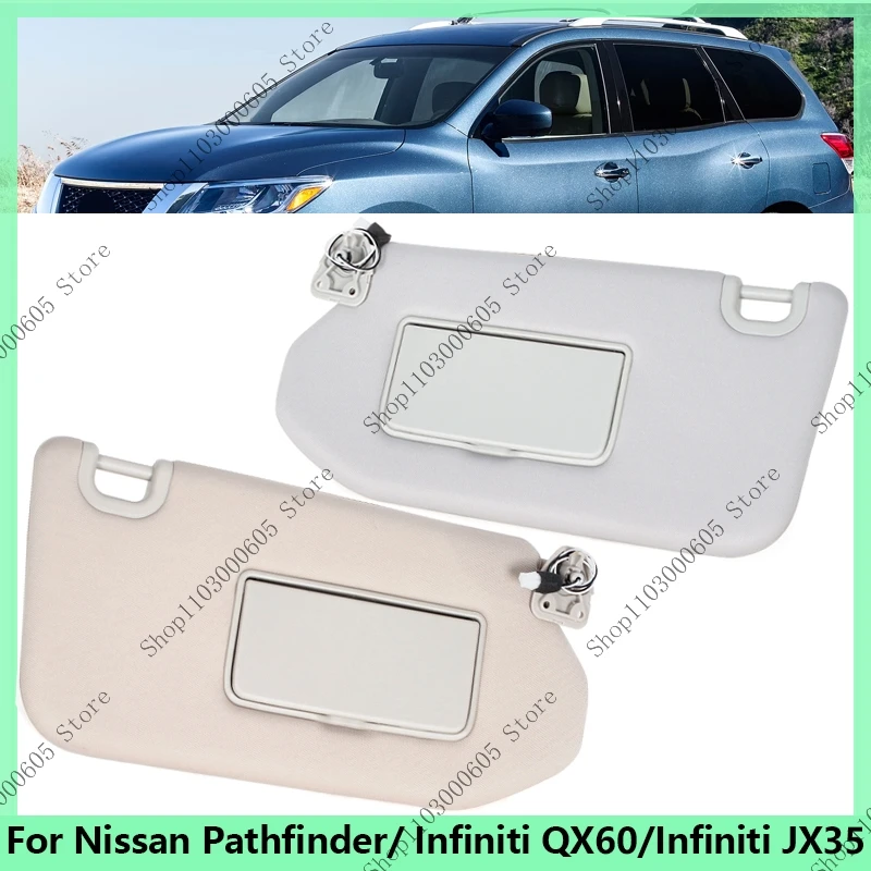 96401-9PB0A 96400-9PB0A For Nissan Pathfinder 2013-2018 For Nissan Infiniti QX60 2014-17 For Nissan Infiniti JX35 2013 Sun Visor