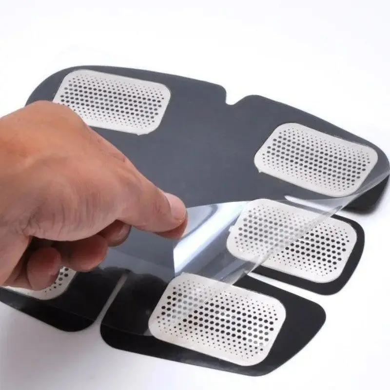 Cervical Massager Universal Lazy Shoulder Neck Massage Patch Abdominal Muscle Trainer Massager Vibration Fat-Removing Adhesive