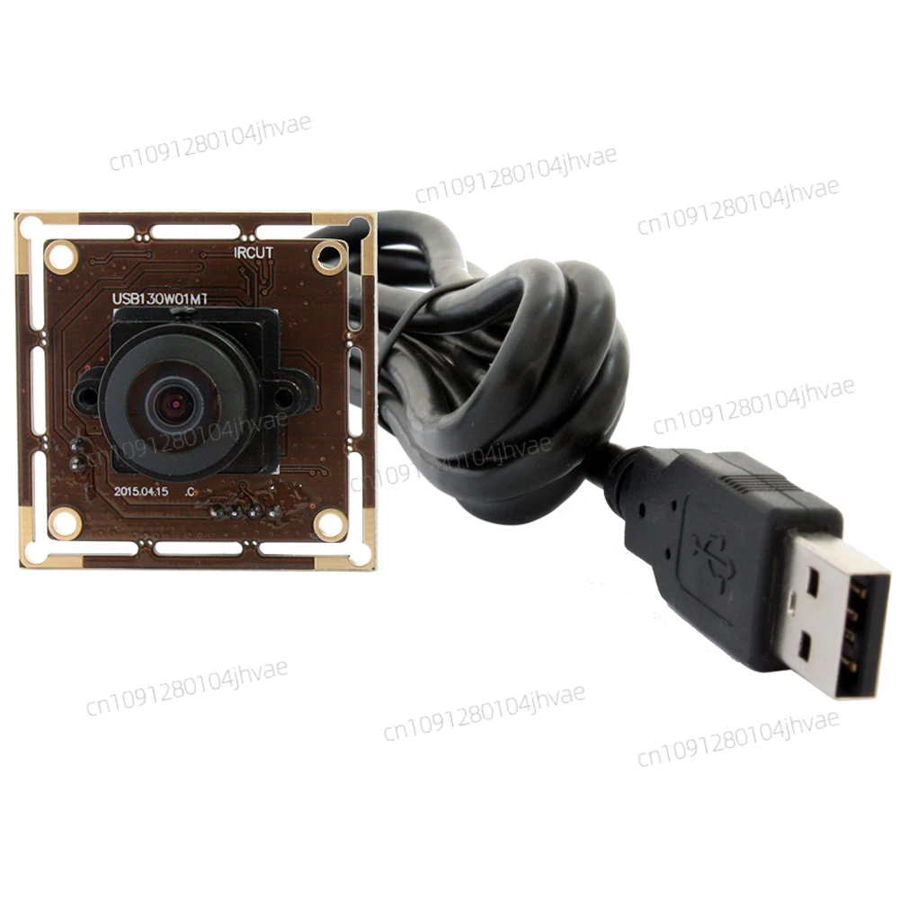 

ELP Low Light Fisheye Camera 180Degree Wide Angle Aptina AR0130 CMOS Color 1.3MP Mini PC Webcam Camera Board for Machine Vision