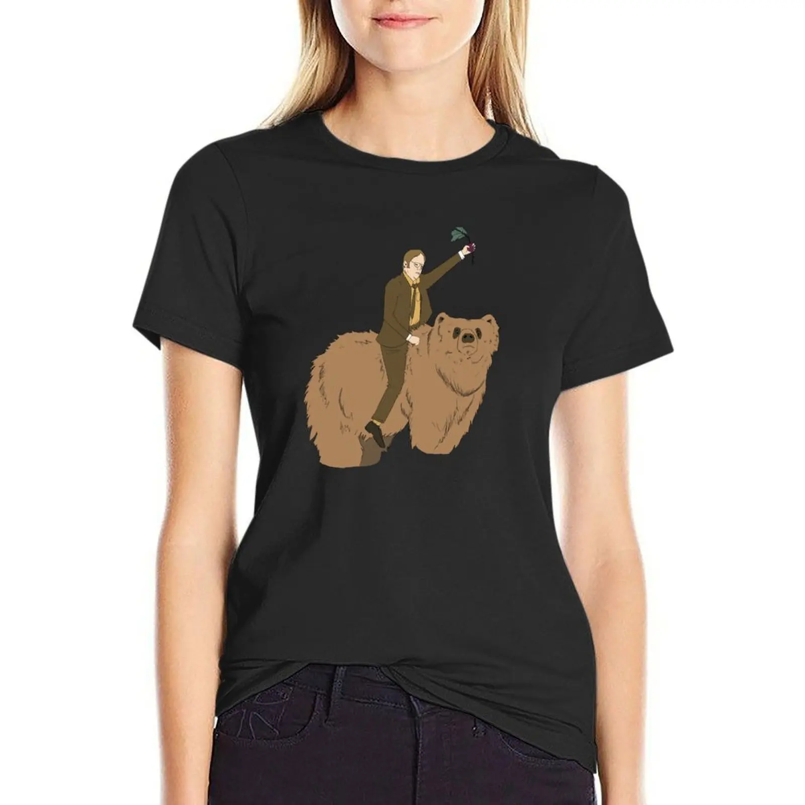 

Bears. Beets. Battlestar Galactica. T-Shirt heavyweights cute tops cute clothes female graphic t-shirts for Women