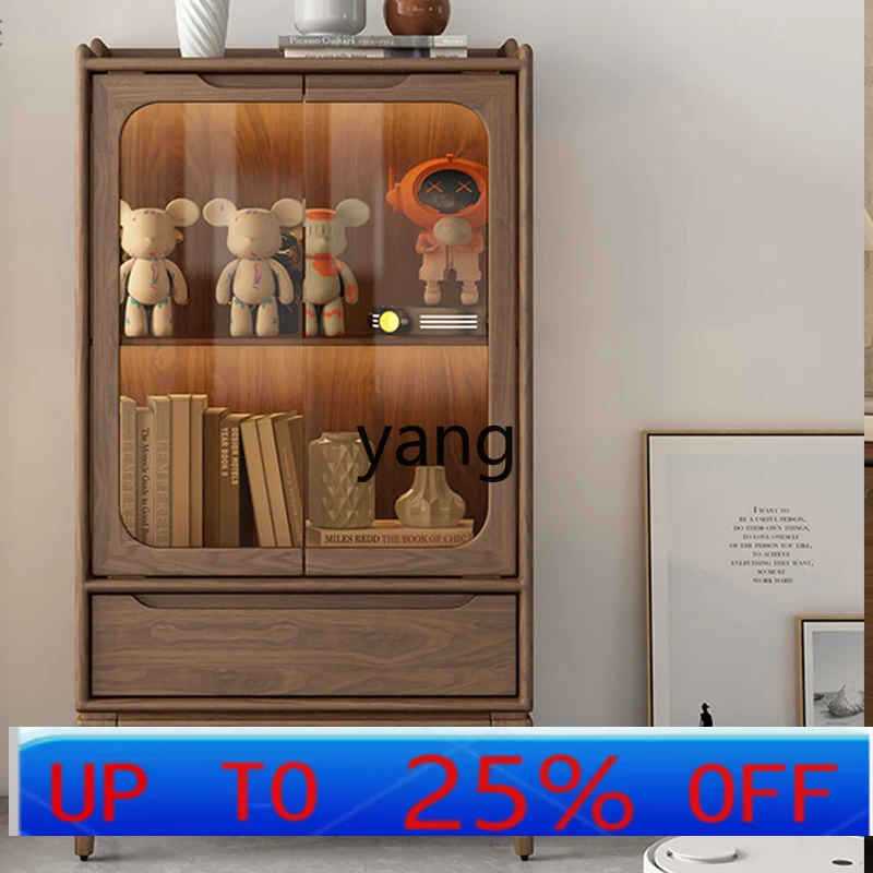 

LH Modern Light Luxury Small Wine Cabinet Home Living Room TV Side Storage Locker