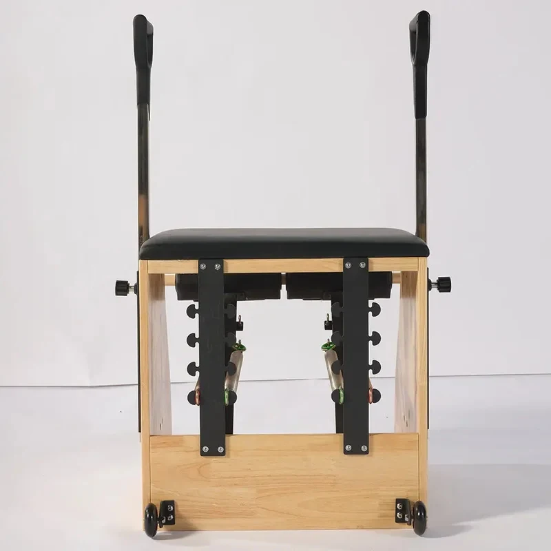 Commercial Oak Wood Wunda Chair Yoga & Pilat Studio Por With Stainls Steel Spring Adjus Body