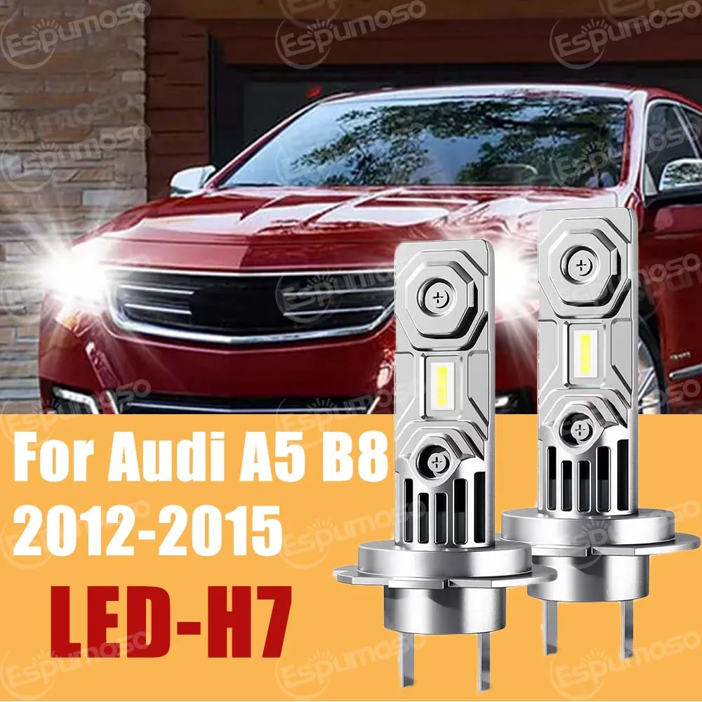 Pour Audi A3 A4 pour Audi A5 2012-2015 B8 LED ampoule Turbo phare H7 12V CSP puissant meilleur H4 LED Diode approuvée H7 Mini lampe