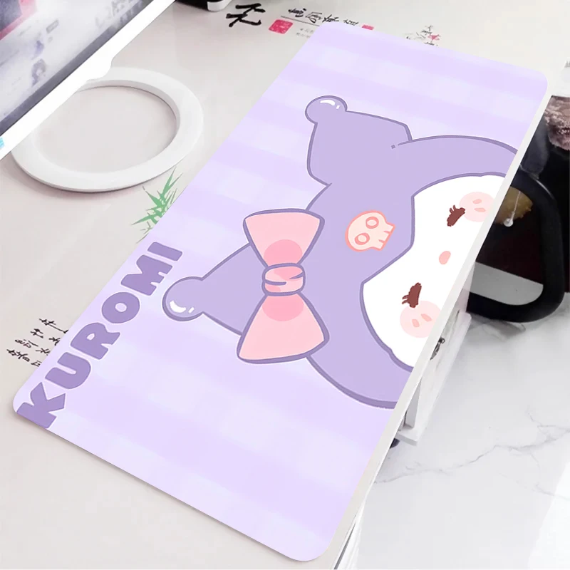 

Mouse Pad Kuromi Anime Gamer Large Tablet Varmilo Keyboard Carpet Kawaii Gaming Accessories Mousepad
