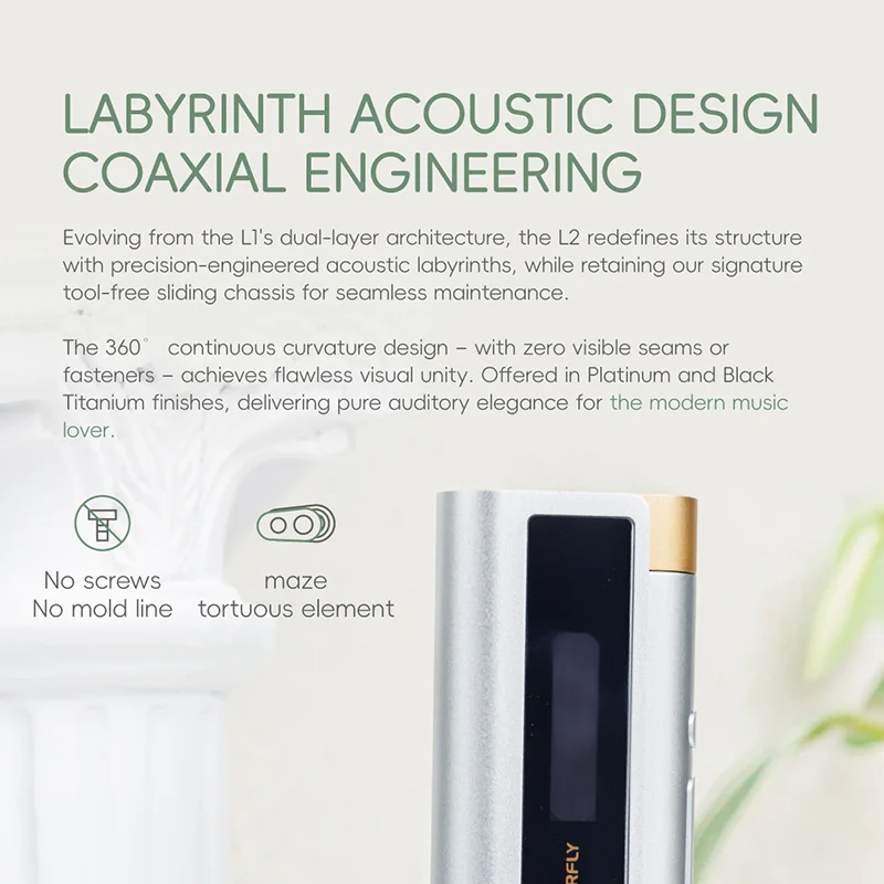 COLORFLY L2 USB DAC アンプ PCM 32 ビット/768KHZ DSD512 ES9039Q2M 3.5 ミリメートル 4.4 ミリメートルボリュームメモリ同軸出力ヘッドフォンアンプ