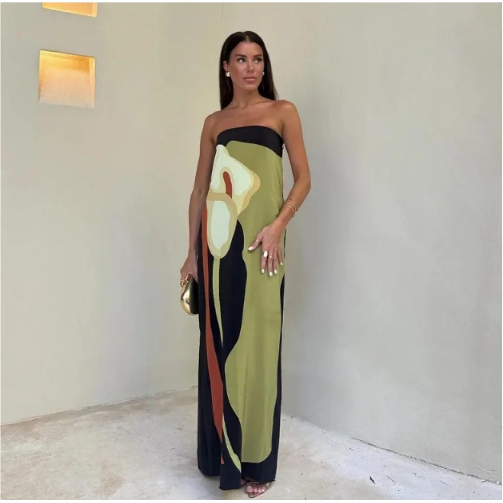 

Elegant Women's Maxi Dress Sexy Backless Party Evening Dress Floor Length Gown Sexy Dress Women Kleider Damen Elegant
