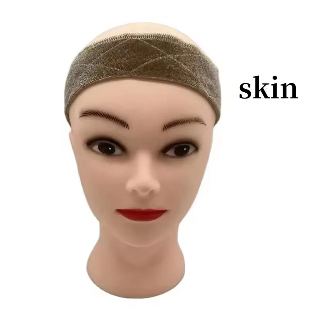 1PC Adjustable Wig Grip Band for Hair Front, Magic Sticky No-slip Velvet Wig Grip Headbands for Women Keeping Wigs in Place