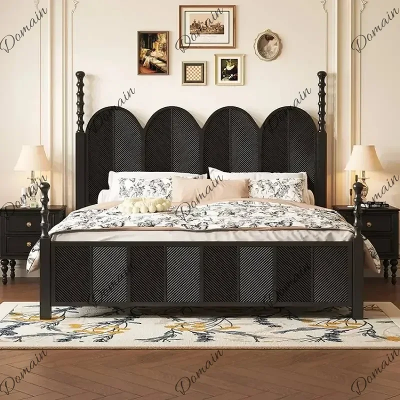 XY Comforter Frame Double Bed Adult Modern Italian Bedframe Full Size Double Bed Bedroom Storage Lit 2 Personnes Home Furniture