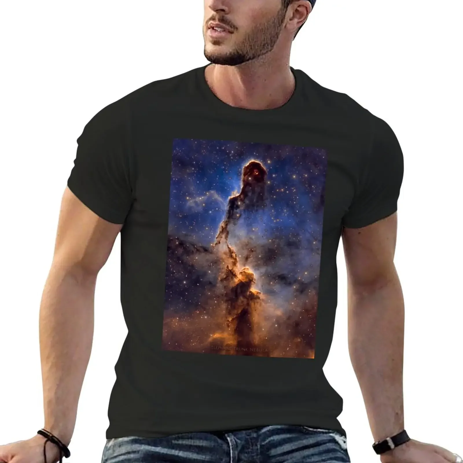 The Elephant's Trunk Nebula HD! T-Shirt summer top blacks heavyweight t shirts for men