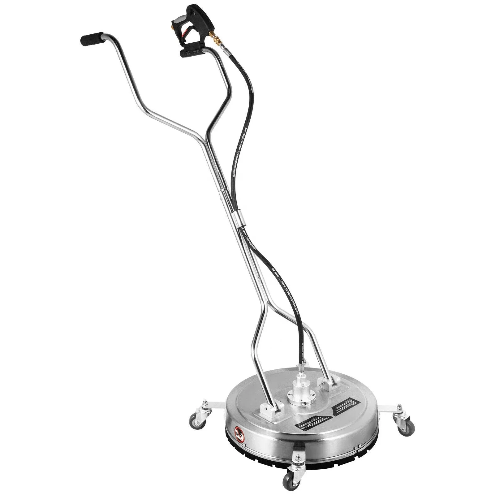 

4000 PSI Rotary Surface Cleaner Patio Pressure Washer 20 Inch with 4 Wheels Dual Handle Power Washer Cleaning Attachments