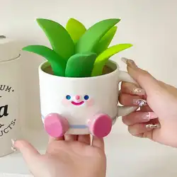 Finding Unicorn Rico Aloe Mug Birthday Gift Cute Accessories Ceramic Mug Milk Oatmeal Mug Ornament Halloween Christmas Gift