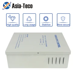 Sistema de Control de Acceso de puerta DC12V5A 50W, interruptor de fuente de alimentación AC110 ~ 240V, Control de acceso, fuente de alimentación Compatible con batería de respaldo