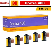 1-10 rollos profesional KODAK Portra 400 36 exposiciones 135 película negativa de Color 35mm C-41 ISO 400 fotografía al aire libre partículas finas