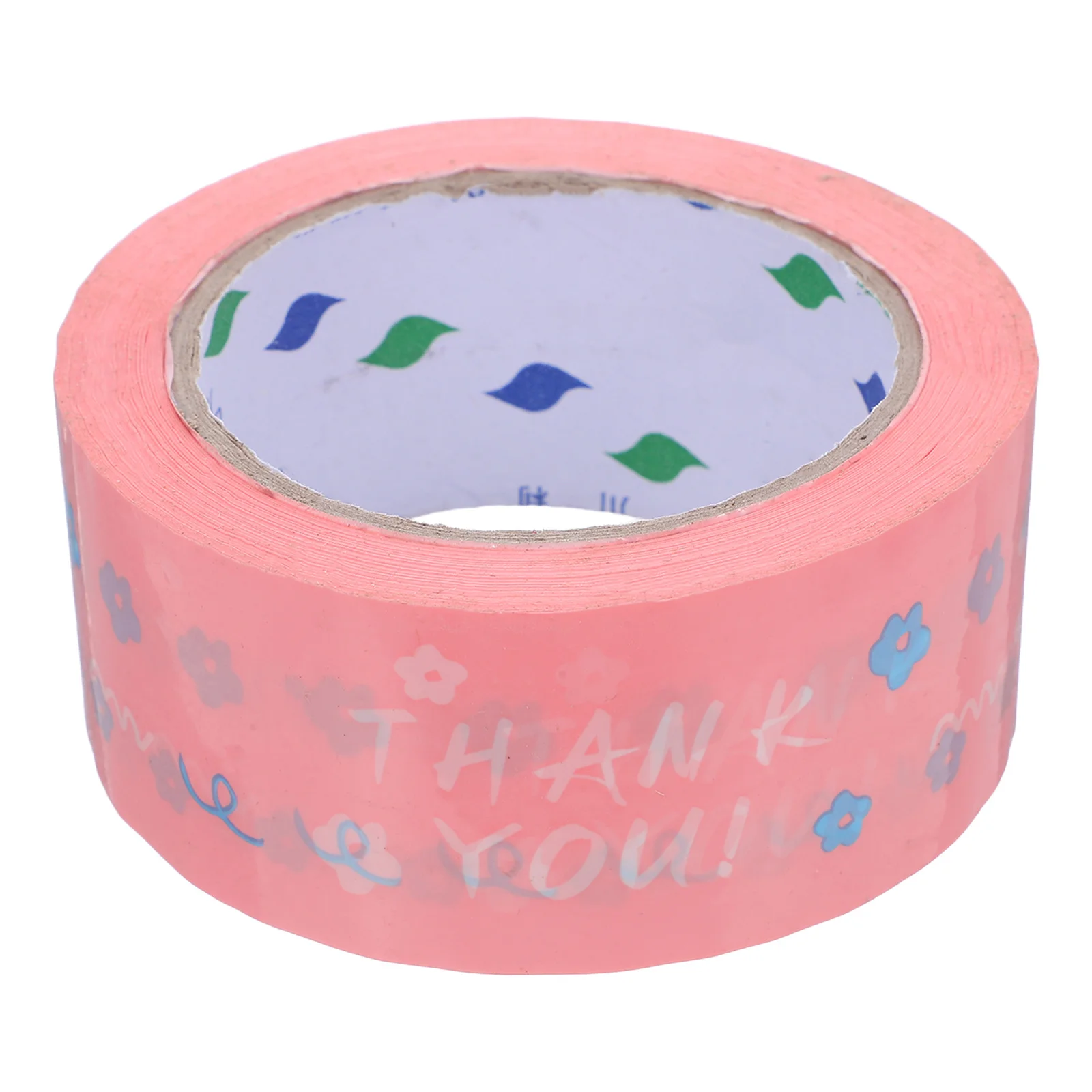 Decorative Thank You Tape for Packaging Strong Sealing Adhesive Shipping Tape Small Business Present Box Wrapping Use
