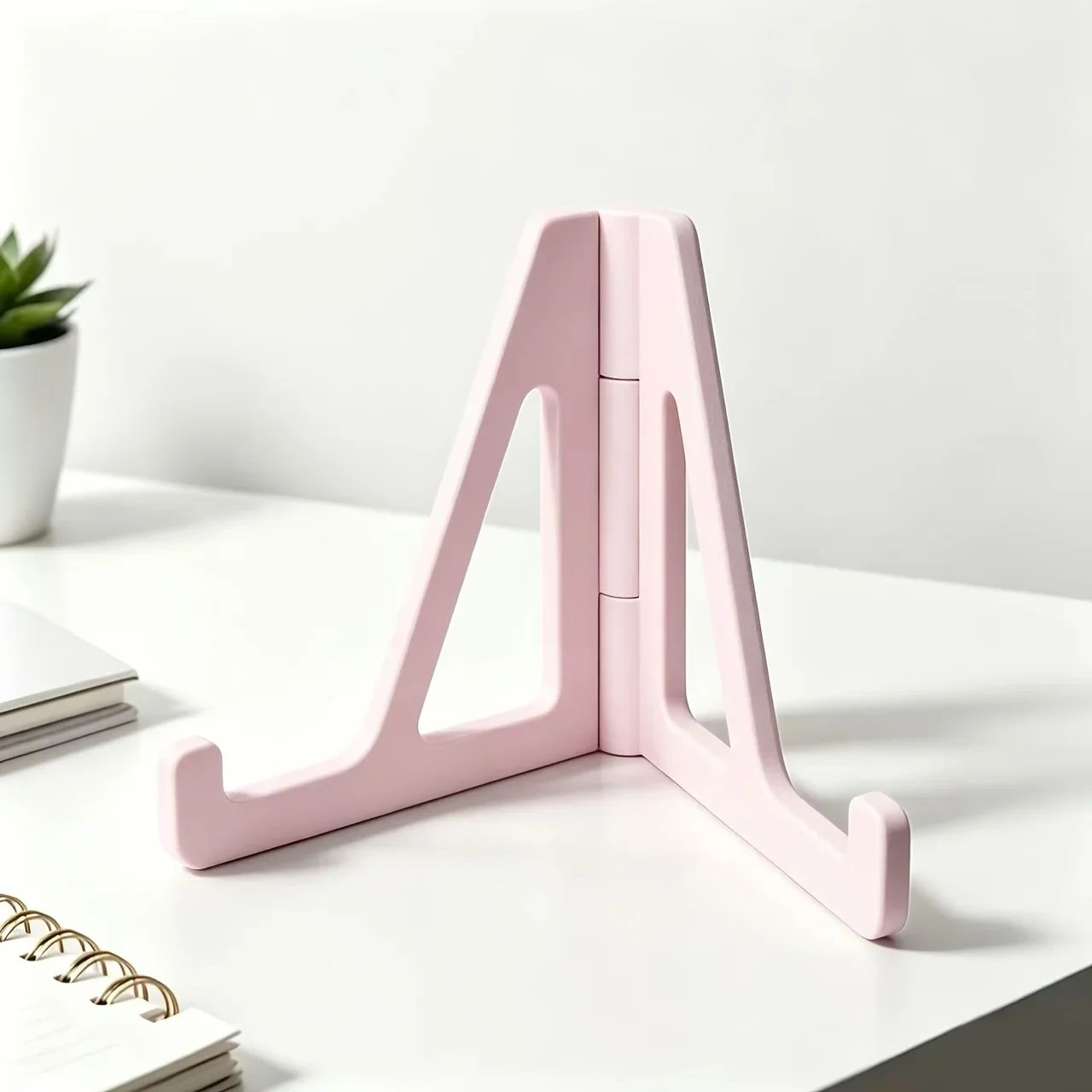 Portable Foldable Tablet Stand-Angle-adjustable Desktop Stand for Phones and Tablets,Slim Support Stand for Reading