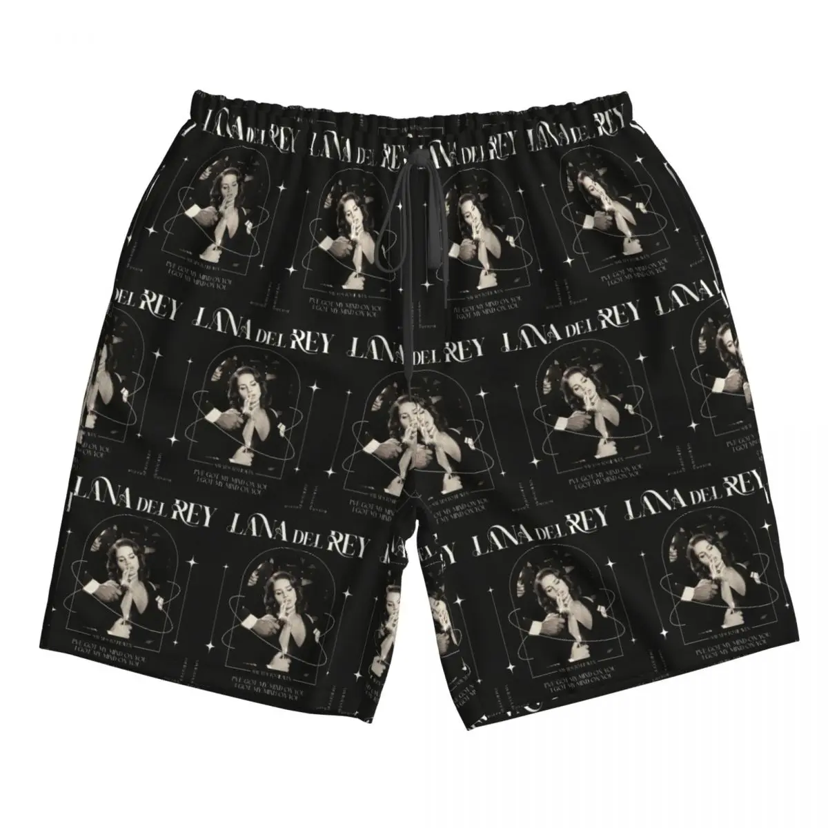 

Лана Дель Рей плавки пляжные шорты повседневные быстросохнущие летние мужские брюки для плавания