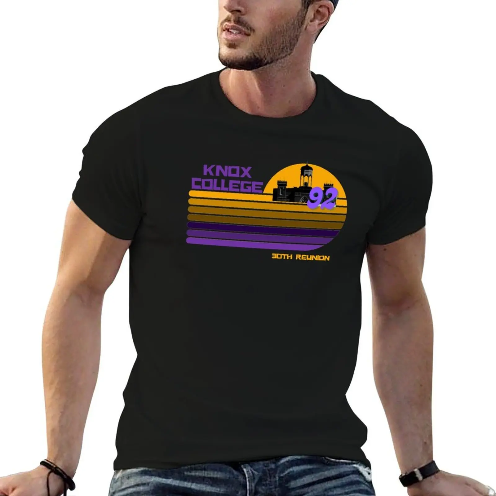 

Knox College 30th Reunion T-Shirt t shirt man plain printed t shirts for man t shirts for man cotton T-shirt