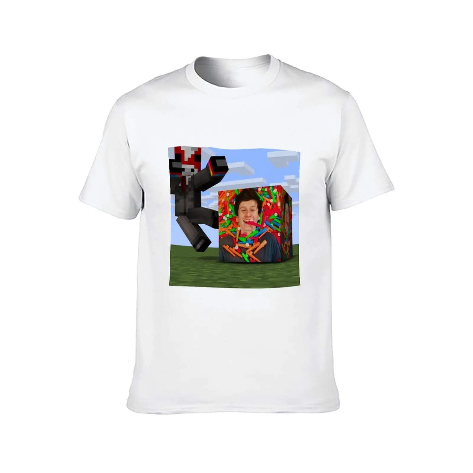 JackSucksAtLife/MC Non official merch - Dabbing Jack T-Shirt t shirt man cotton t shirt personalised t shirt for man T-Shirt
