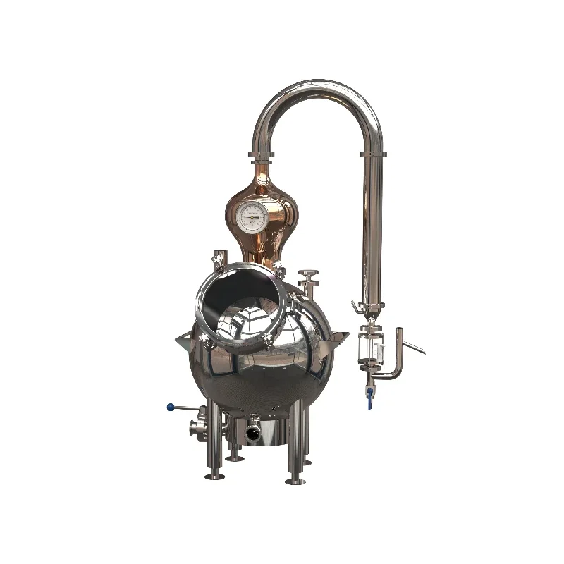 Gourd copper distillation hydrosol essential oil machine