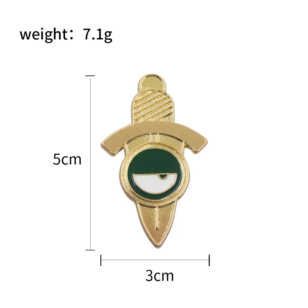 Spy×Family Lapel Pins Eyes Anime Jacket Cosplay Metal Brooch Jewelry Accessories for Men Women Fans Souvenir Gifts