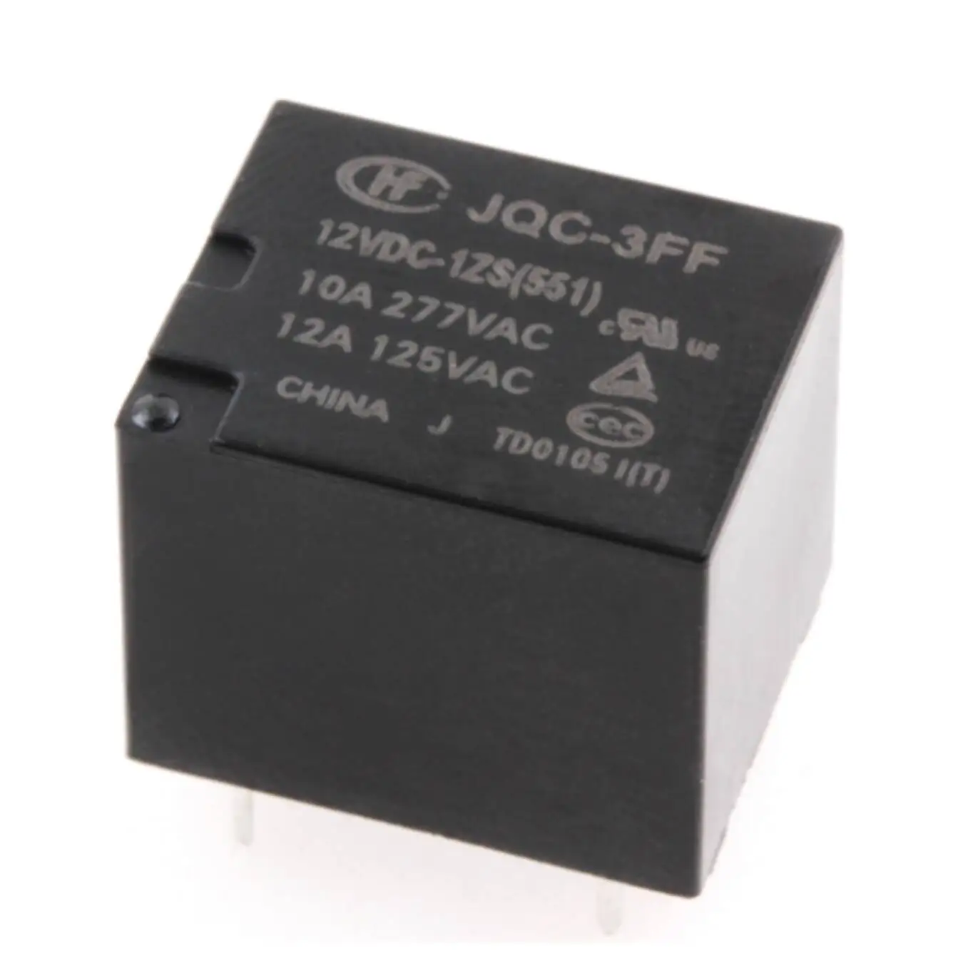 10 قطعة التتابع HF3FF-JQC-3FF- 5VDC-1ZS 9VDC-1ZS 12VDC-1ZS 24VDC-1ZS(551) 1HS 5PIN 5V 9V 12V 24V