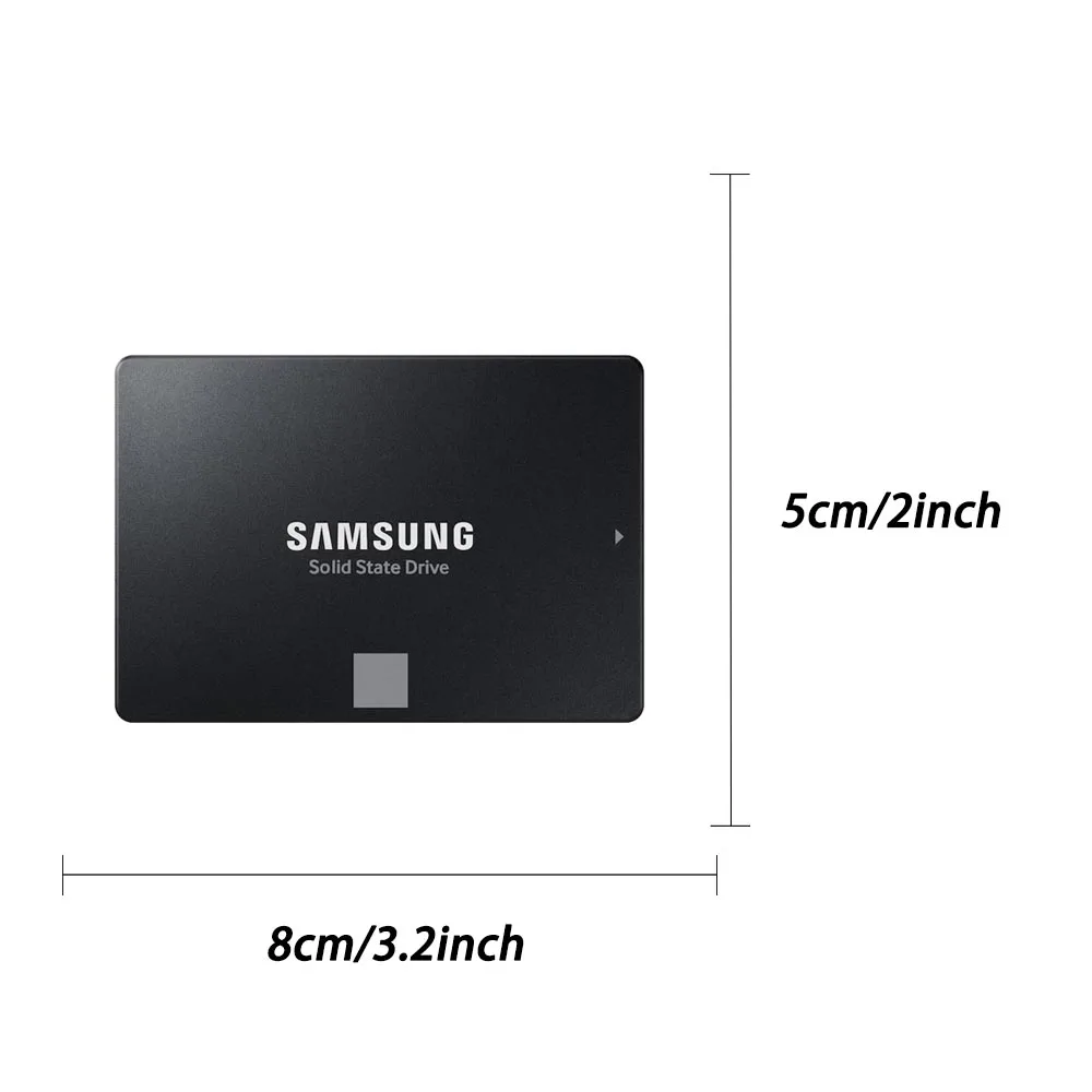SAMSUNG SSD 500GB 870 EVO QVO 250G disco a stato solido interno 1T 2T 4T HDD Hard Drive 860 PRO SATA 3 2.5 per Computer portatile HDD