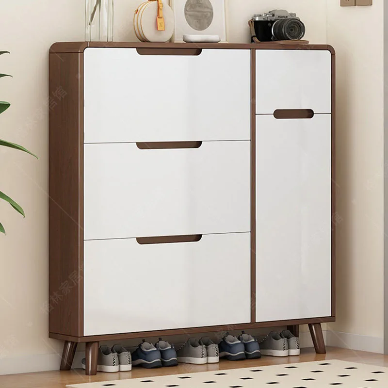 Vertical Slippers Shoe Cabinet Modern Designer Luxury Living Room Display Storage Shoe Shelf Organizer Muebles Hotel Furniture
