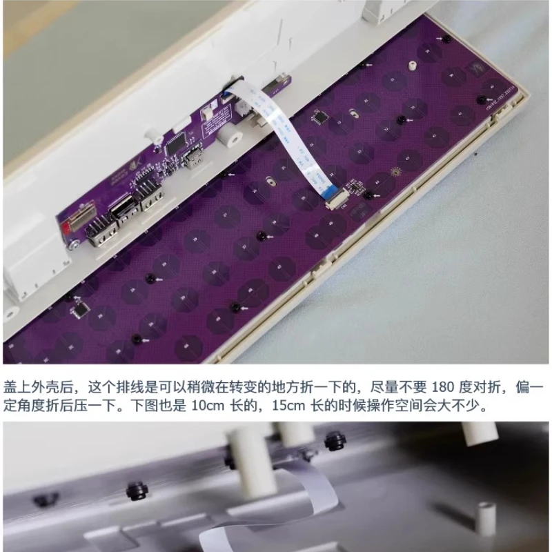 HHKB Pro2/JP، HFKB لوحة مفاتيح سعيدة ذات سعوية طائرة PCB بلوتوث لاسلكية مزدوجة الوضع للاعبين ملحقات لوحة المفاتيح ذاتية الصنع