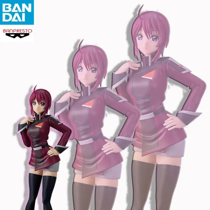 

in stock BANDAI NAMCO Mobile Suit Gundam SEED FREEDOM Lunamaria Hawke PVC Figure Model Desktop ornament Collector FigurineToy