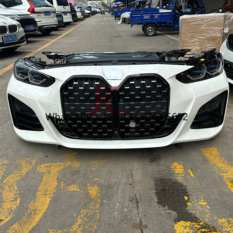 4-Series G26 High Quality Front Bumper Assembly with Radiator Fan Kit & Front Lights Car Bumper Front Kit