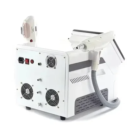 Cena fabryczna 2 w 1 IPL OPT/E-light laserowa maszyna do tatuażu i wybielania skóry i usuwania włosów