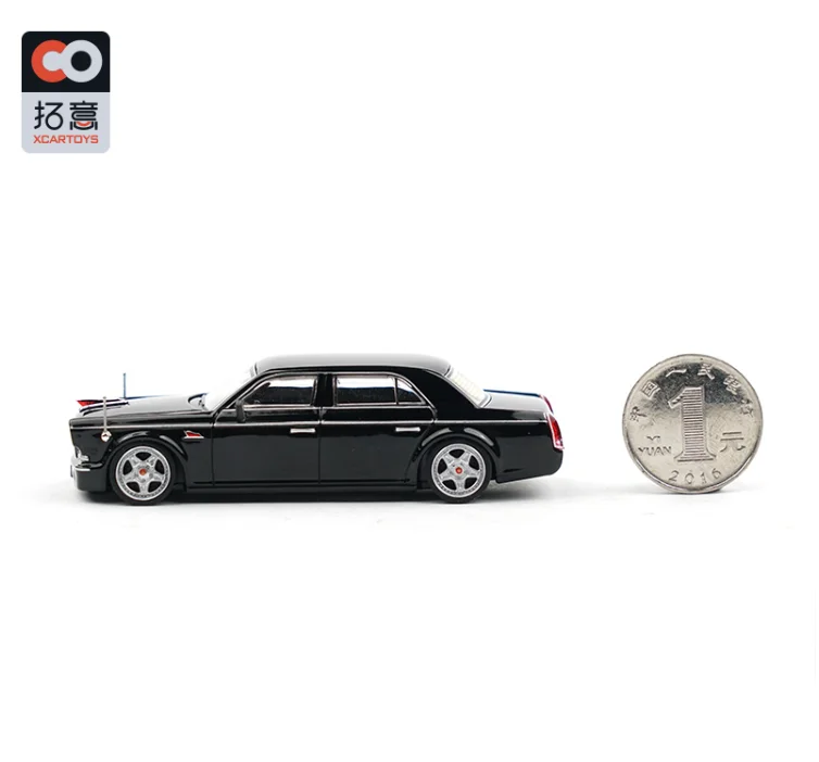 XCARTOYS-Modelo de carro de liga, Bandeira Vermelha L5, Suspensão Inferior, Edição Especial, Brinquedo de Coleção, Exibição, Brinquedo Menino, 1:64