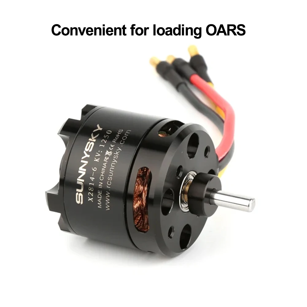 Motor sin Escobillas SunnySky X2814 II Outrunner 900KV 1000KV con Rotor Externo para Aeronaves RC, Quadcopter, Helicóptero