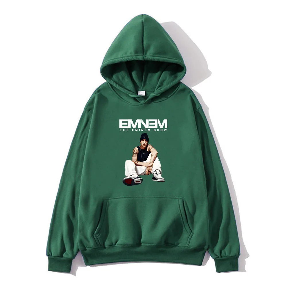 Eminem Hoodie Graphic Printing Hooded Fleece Sweatshirt Funko Pop RAPPER Aesthetic Clothes Sudaderas Con Capucha Casual Hoody