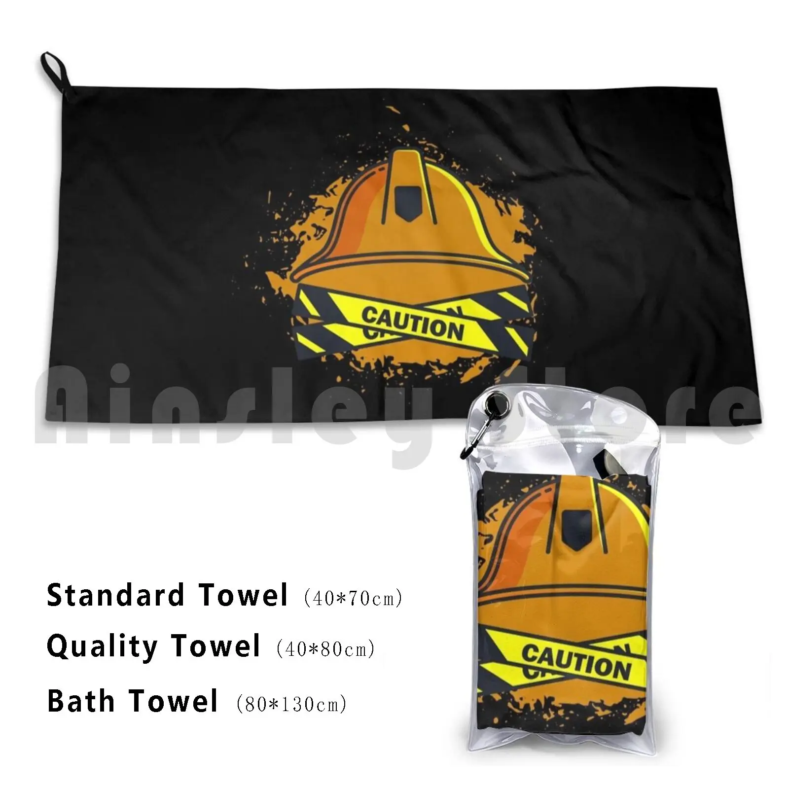 Feuwehrhelm Bath Towel Beach Cushion Fire Department Firefighter Volunteer Firefighter Helmet Fireman