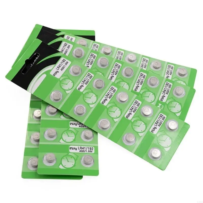 10pcs/20pcs Compactly LR41 AG3 Batteries AG3 Alkaline Button Cell For Travel Use 
