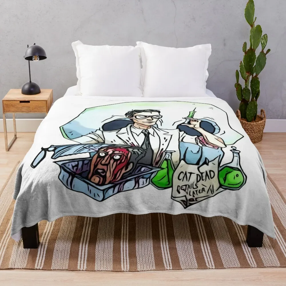 

Re-Animator Throw Blanket Compact Warm Blanket for Car Road Trip