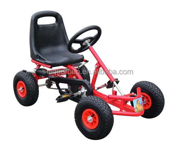

Good Quality Cheap Four Wheel Heavy Duty Baby Pedal Go Cart for 3-12 Ages Kids