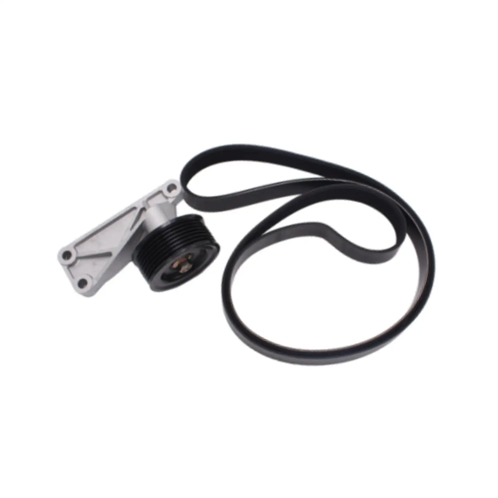 

Serpentine Drive Belt Kit High Performance Replace Parts Engine Drive Belt Tensioner Pulley for Land Rover Discovery 2 TD5