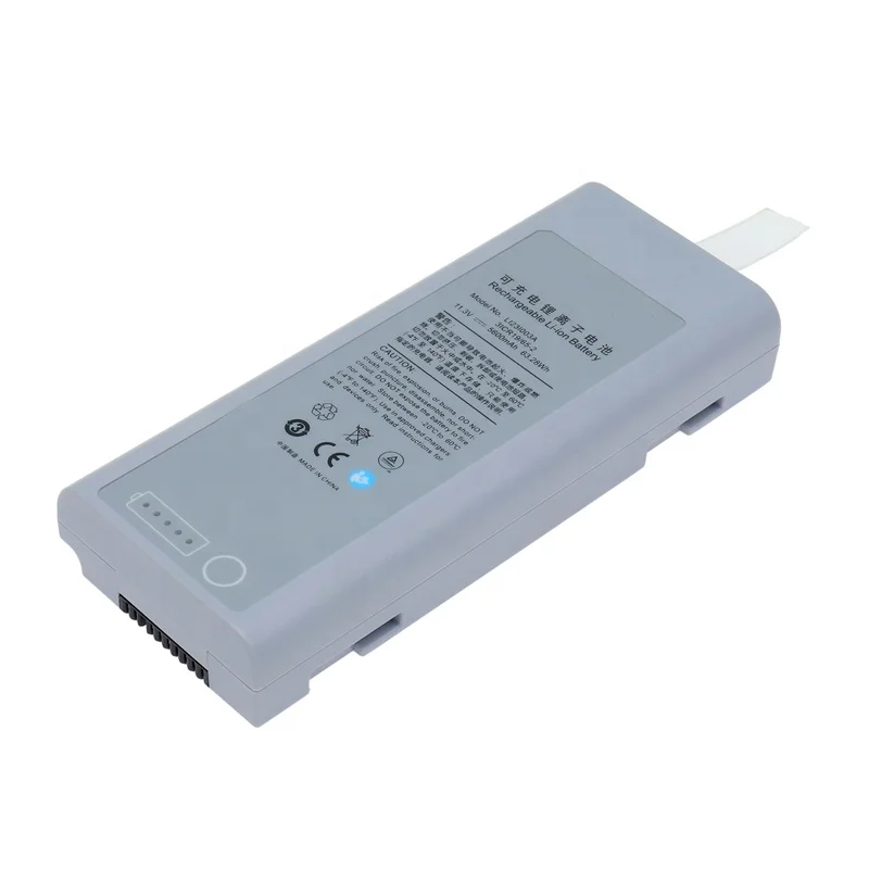 LI23I003A POWER REPLACEMENT BATTERY for MINDRAY 3INR19/66-2 3ICR19/65-2 022-000248-00 115-034132-00 VS600 VS800 VS850 N19