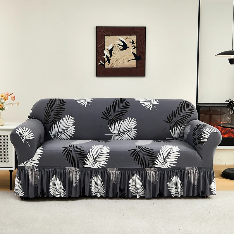 

1 шт., эластичный чехол для дивана с цветочным принтом, антирязный чехол для дивана из спандекса, защита для мебели для спальни, офиса, гостиной, домашний декор