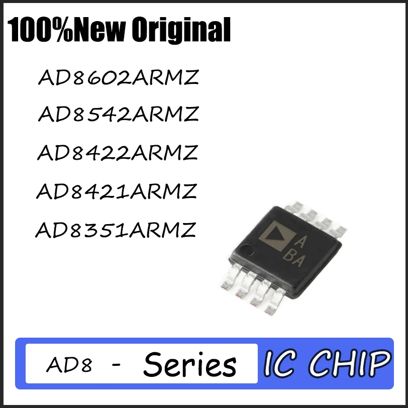 10PCS Brand new AD8602ARMZ AD8542ARMZ AD8422ARMZ AD8421ARMZ AD8351ARMZ MSOP8 Quality assurance