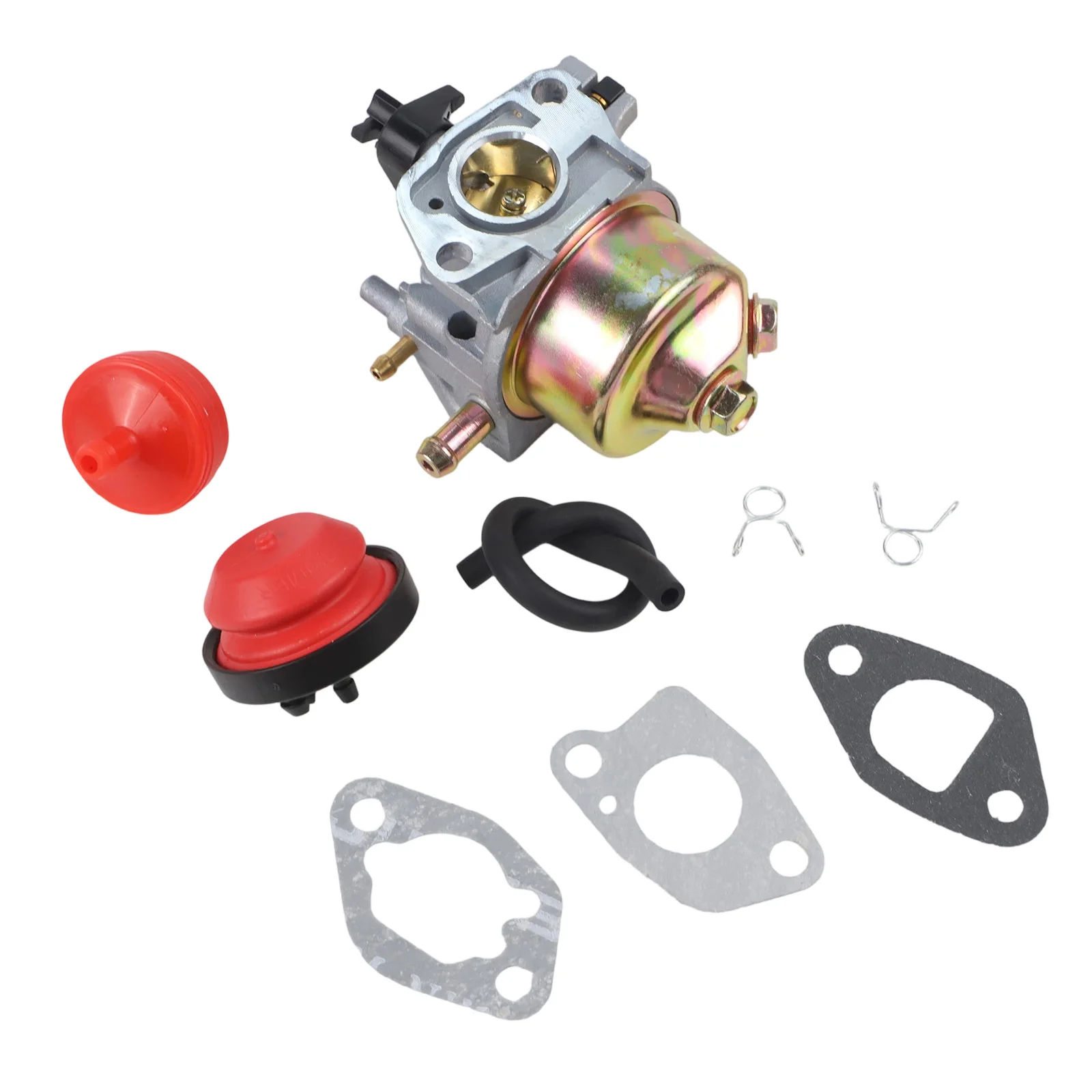For Carburetor Assembly for PowerSmart DB2194SR 170cc Push Mower Includes Gaskets Fuel Filter Bulb and Fuel Line