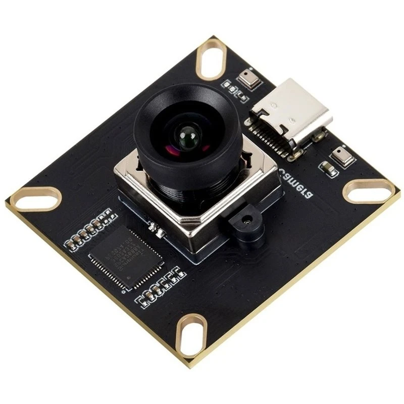 IMX415 8MP USB Camera Module Type B Onboard Dual Mic 93.5° Wide Angle Lens